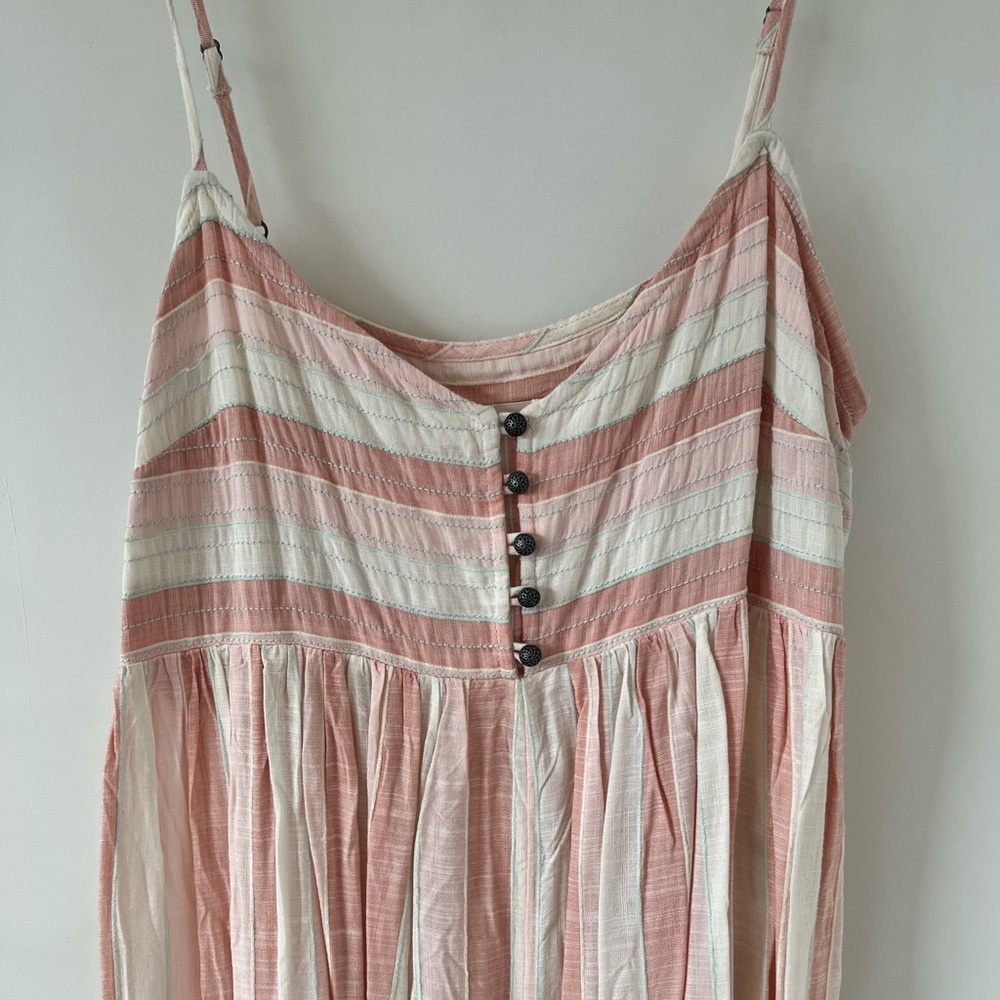 By Anthropologie Button-Front Jumpsuit - Picture 6 of 8